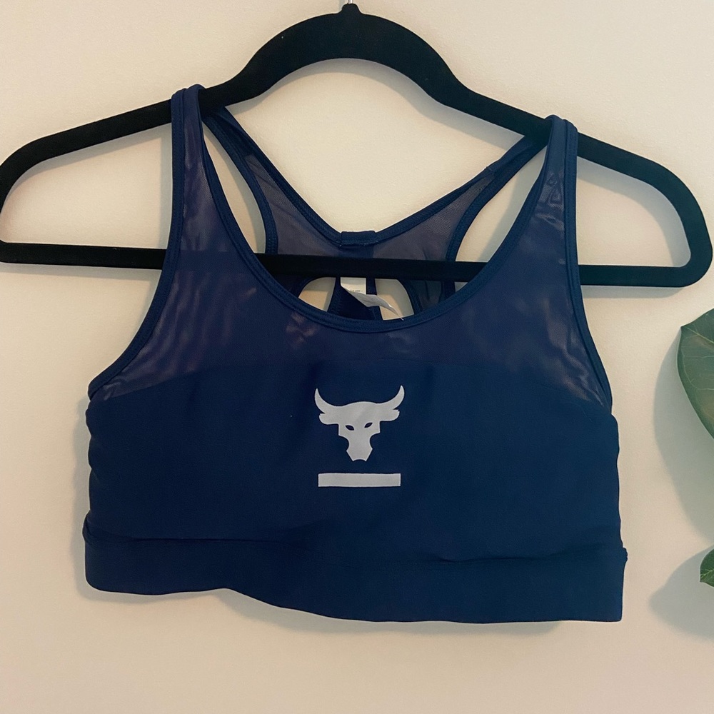 Under Armour Project Rock sports bra